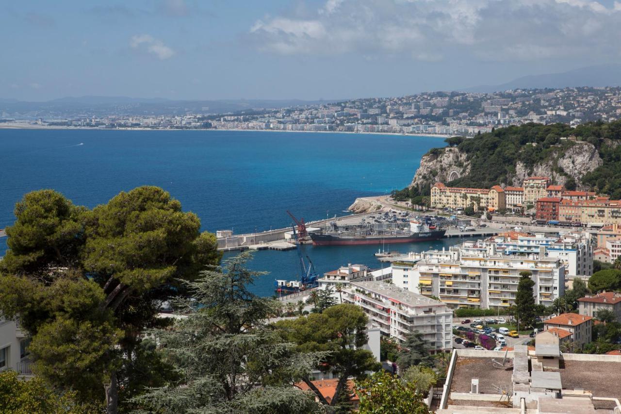 Mont Boron Magnificent View-3 Rooms - Wifi - A.C Nisa Exterior foto