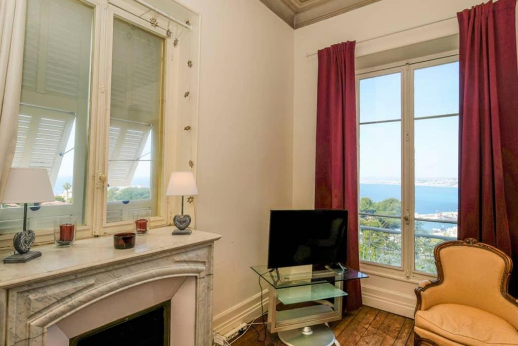 Mont Boron Magnificent View-3 Rooms - Wifi - A.C Nisa Exterior foto