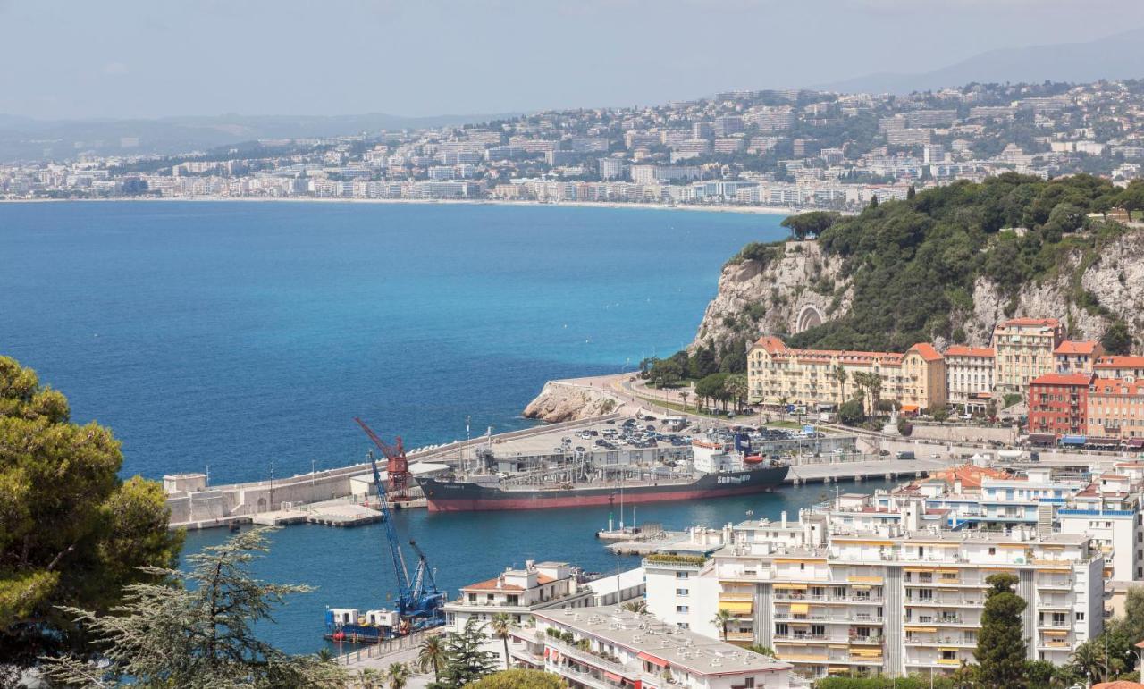 Mont Boron Magnificent View-3 Rooms - Wifi - A.C Nisa Exterior foto